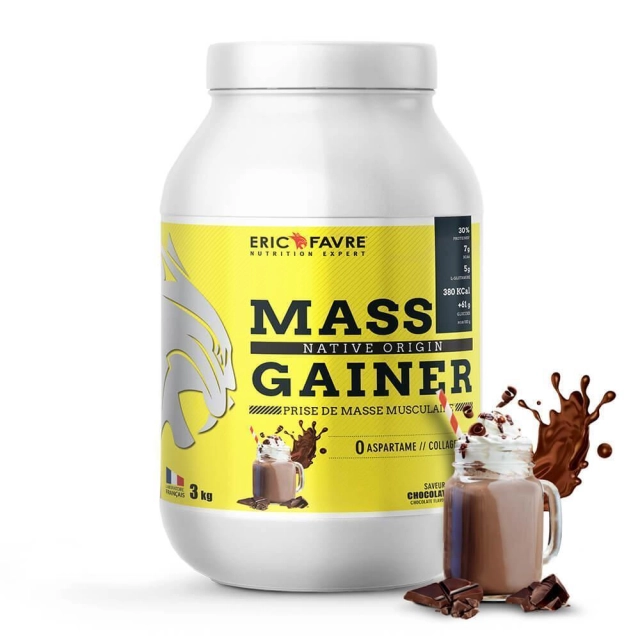 Mass Gainer Native Protein 3kg - Eric Favre