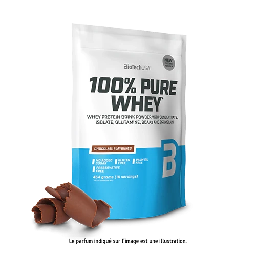 100 % pure whey Biotech 454 gr