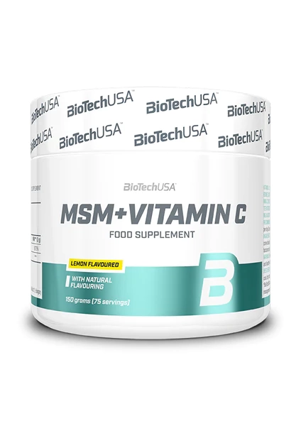 MSM + Vitamin C 150gr - Biotech USA